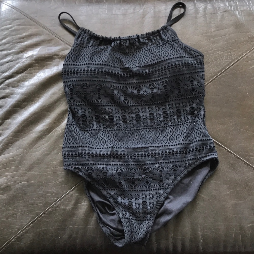 Black One Piece Swimsuit